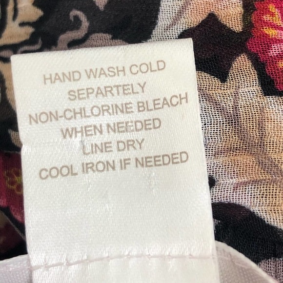 Band of Gypsies Sheer High Low hem Button Down - Picture 8 of 8